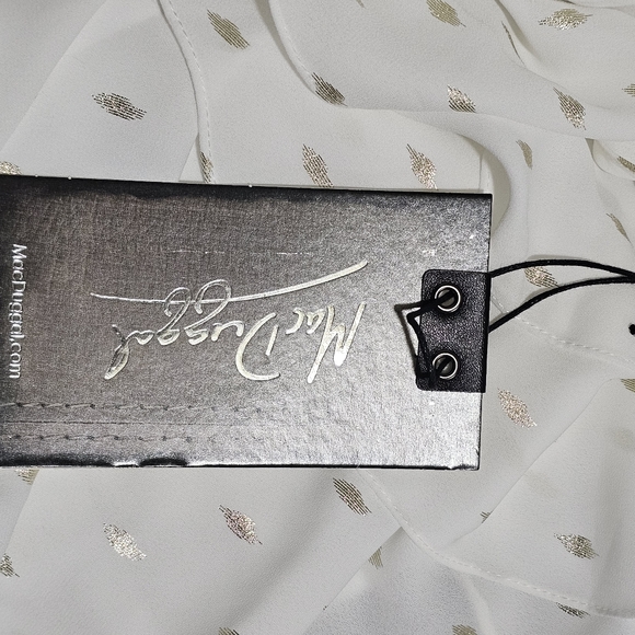 MAC DUGGAL Size 10 Ruffle Tiered Plunge A-Line Ballgown Wedding, Prom dress - Picture 8 of 8